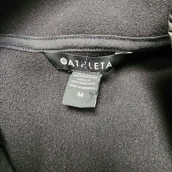 Athleta Cozy Sherpa Snap Sweatshirt Medium - Picture 8 of 9